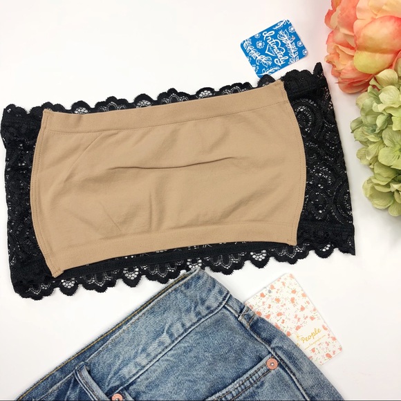 Free People 2 pack Seamless Lace Bandeau bra - Picture 3 of 7